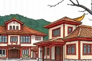 卡拉漫画首屏横幅，书架上分格排布的漫画封面与翻开的纸页