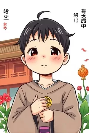 《慢船去云上》漫画封面，木船行驶在云海之上，船帆被风鼓起